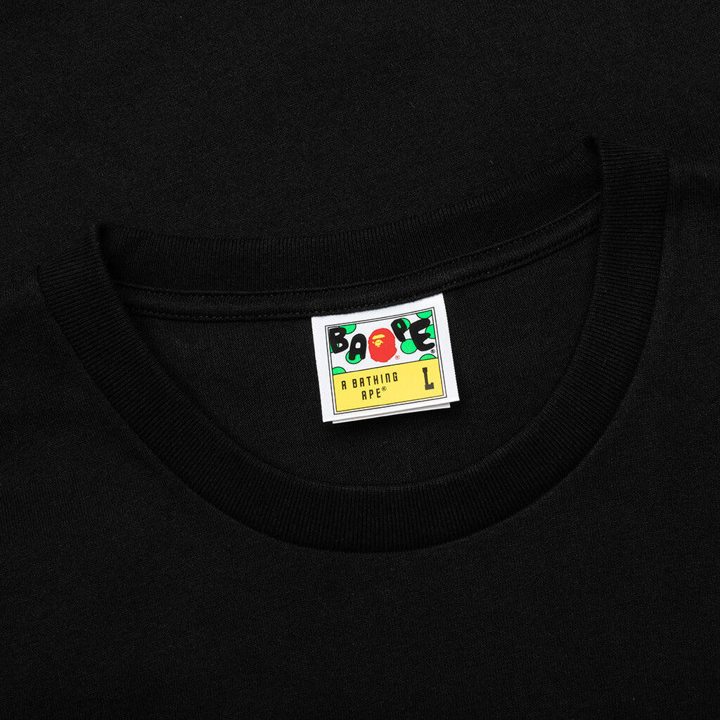 Broken College Tee Black