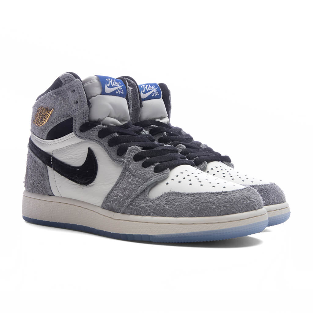 Air Jordan 1 Retro High OG All Star GS Cool Grey Black Sail Game Royal
