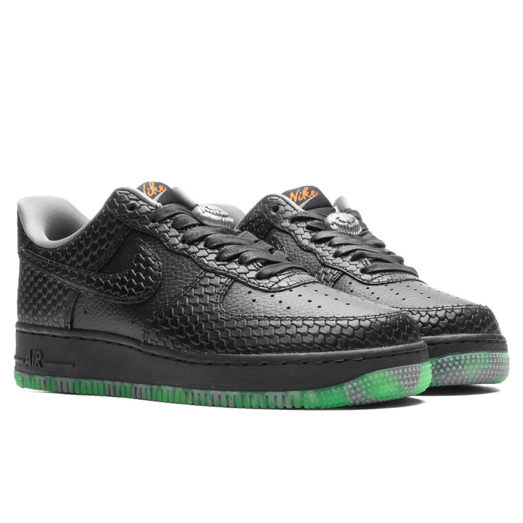 Air Force 1 07 PRM Halloween Black Smoke Grey Campfire Orange