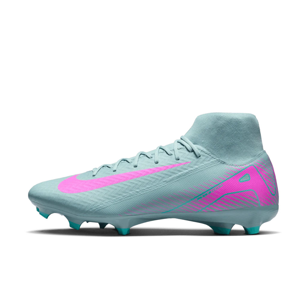 Nike Zoom Mercurial Superfly 10 Academy FG MG Multi Ground Football Boots Ocean Cube Pink Blast