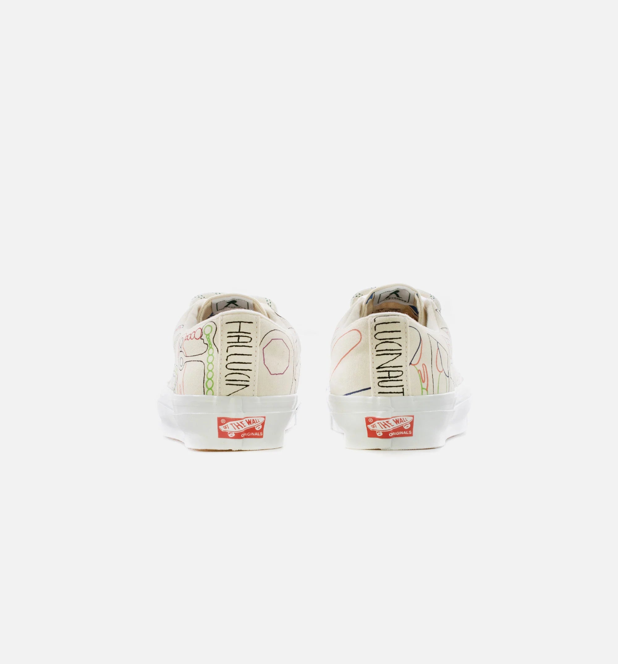 Geoff McFetridge Vault OG Lampin LX Mens Skate Shoe Bone White