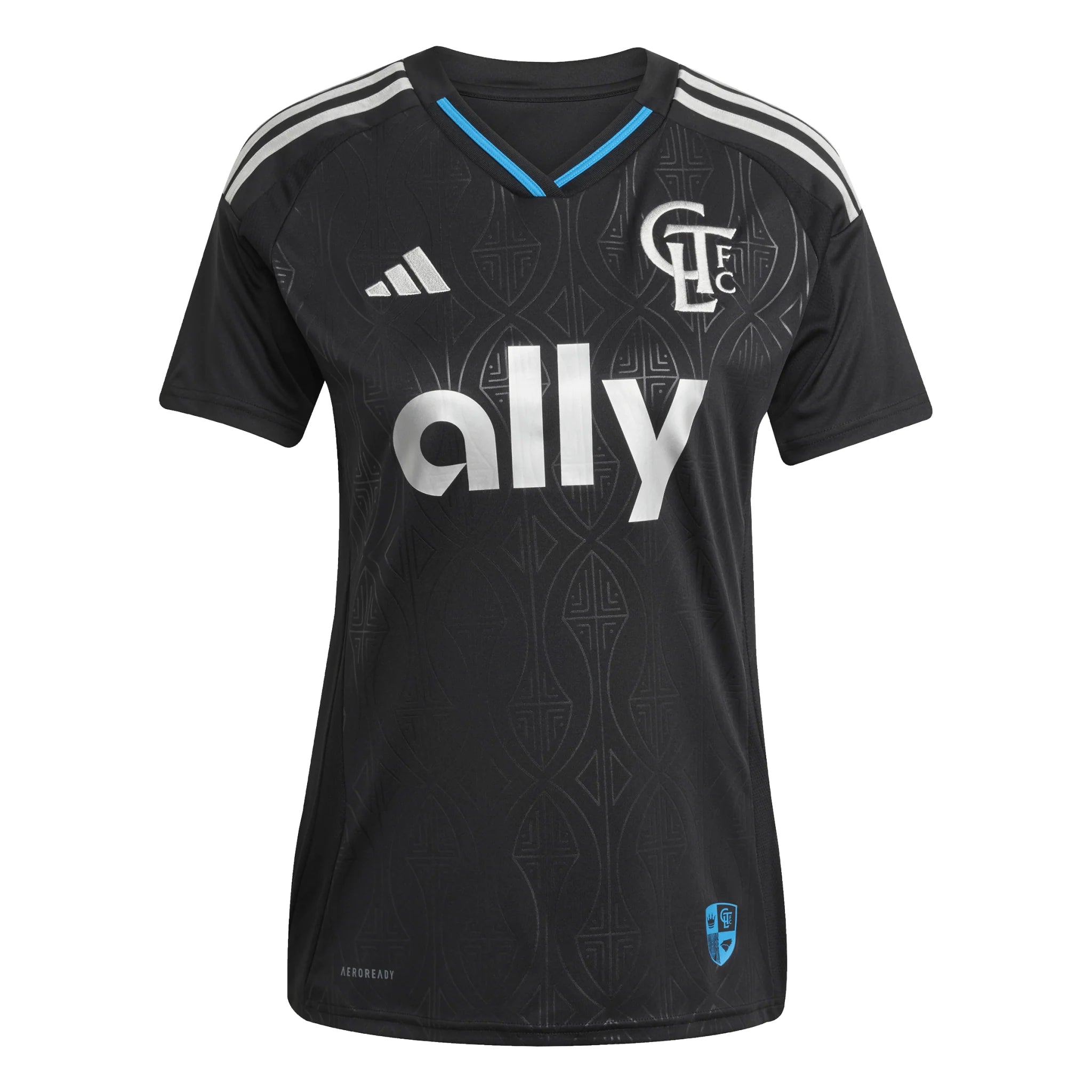 adidas Womens Charlotte Away Jersey 25 Black