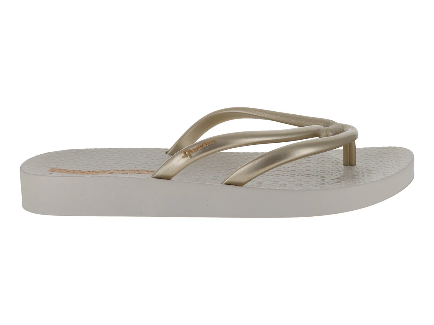 Sandalias Ipanema Beige y Oro para Mujer