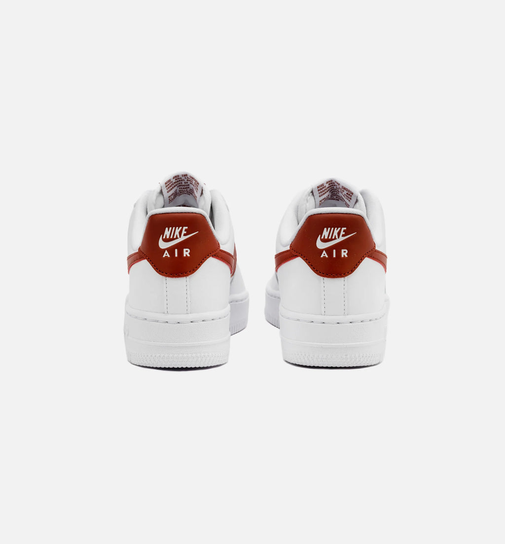 Air Force 1 Low Rugged Orange Womens Lifestyle Shoe White Orange