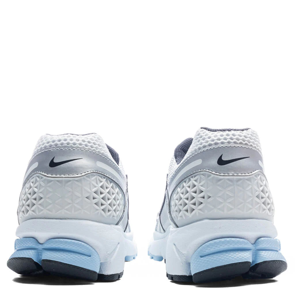 Womens Zoom Vomero 5 White Metallic Silver Pure Platinum