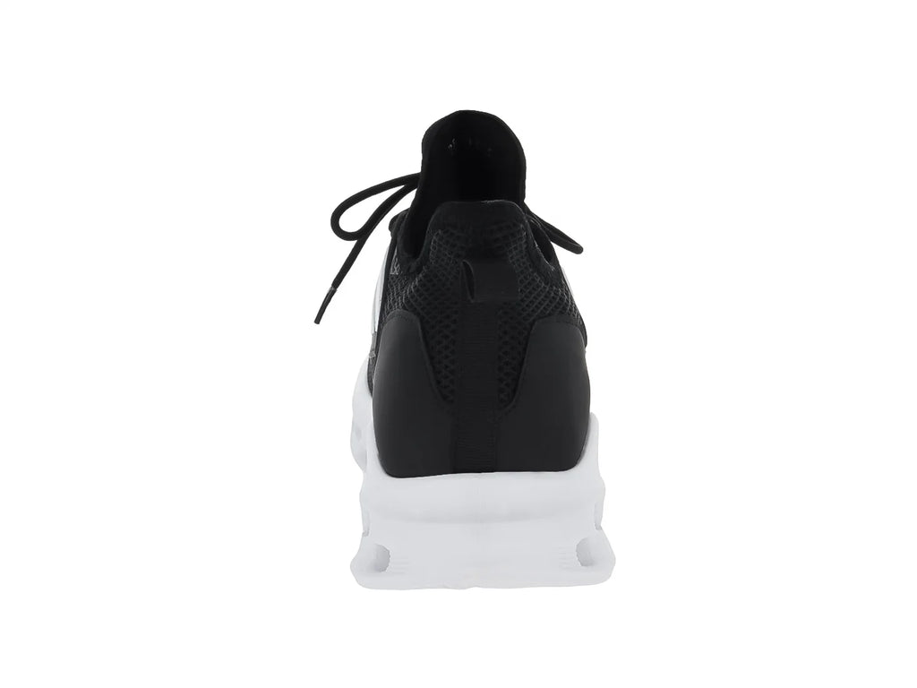 Tenis de Baloncesto Andrax Negro y Blanco para Hombre