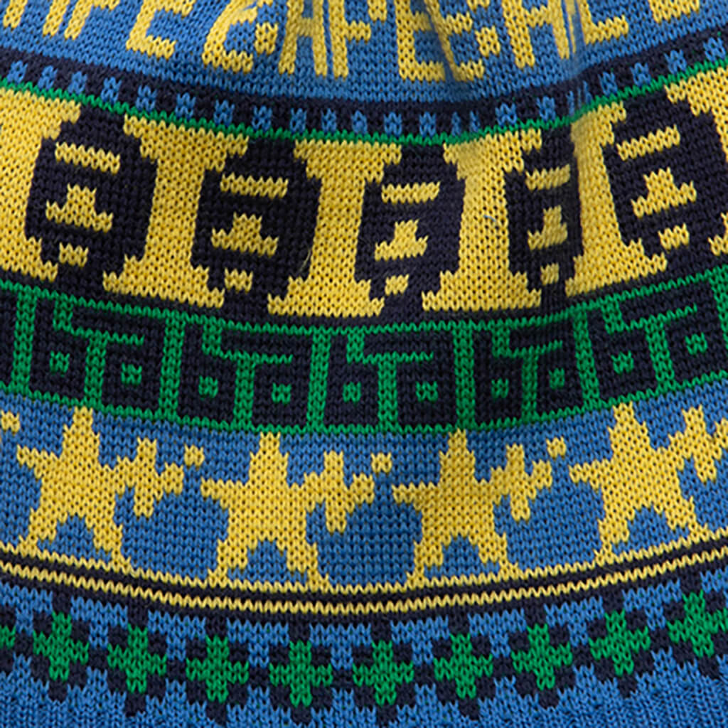 Kids BAPE Knit Cap Blue