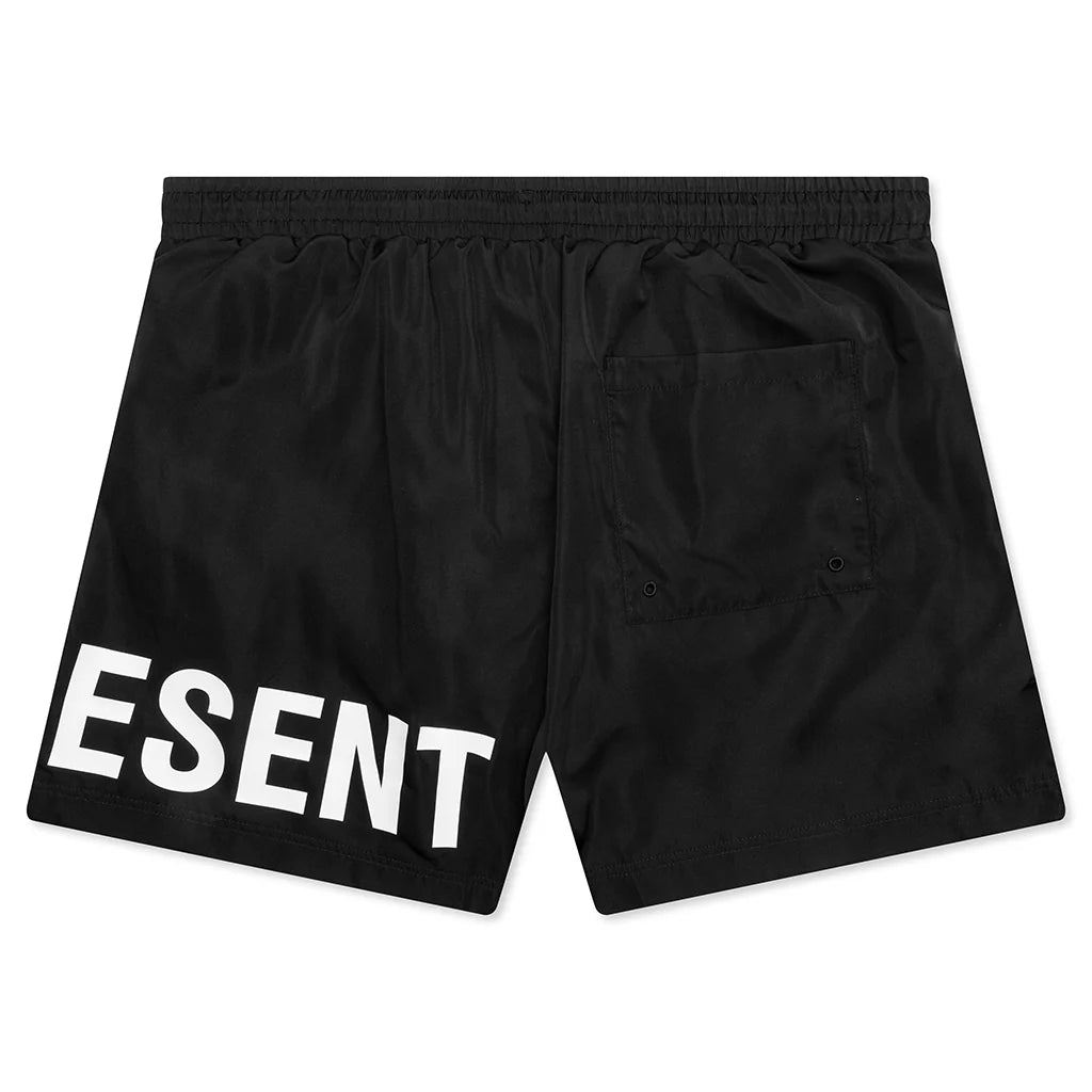 Polyester Swim Short Black