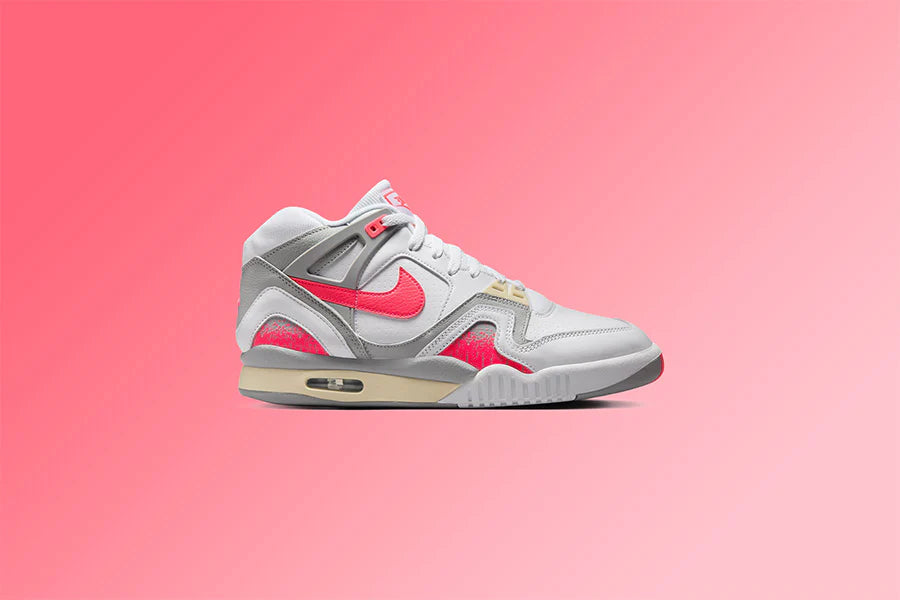 Air Tech Challenge 2 White Racer Pink Light Smoke Grey