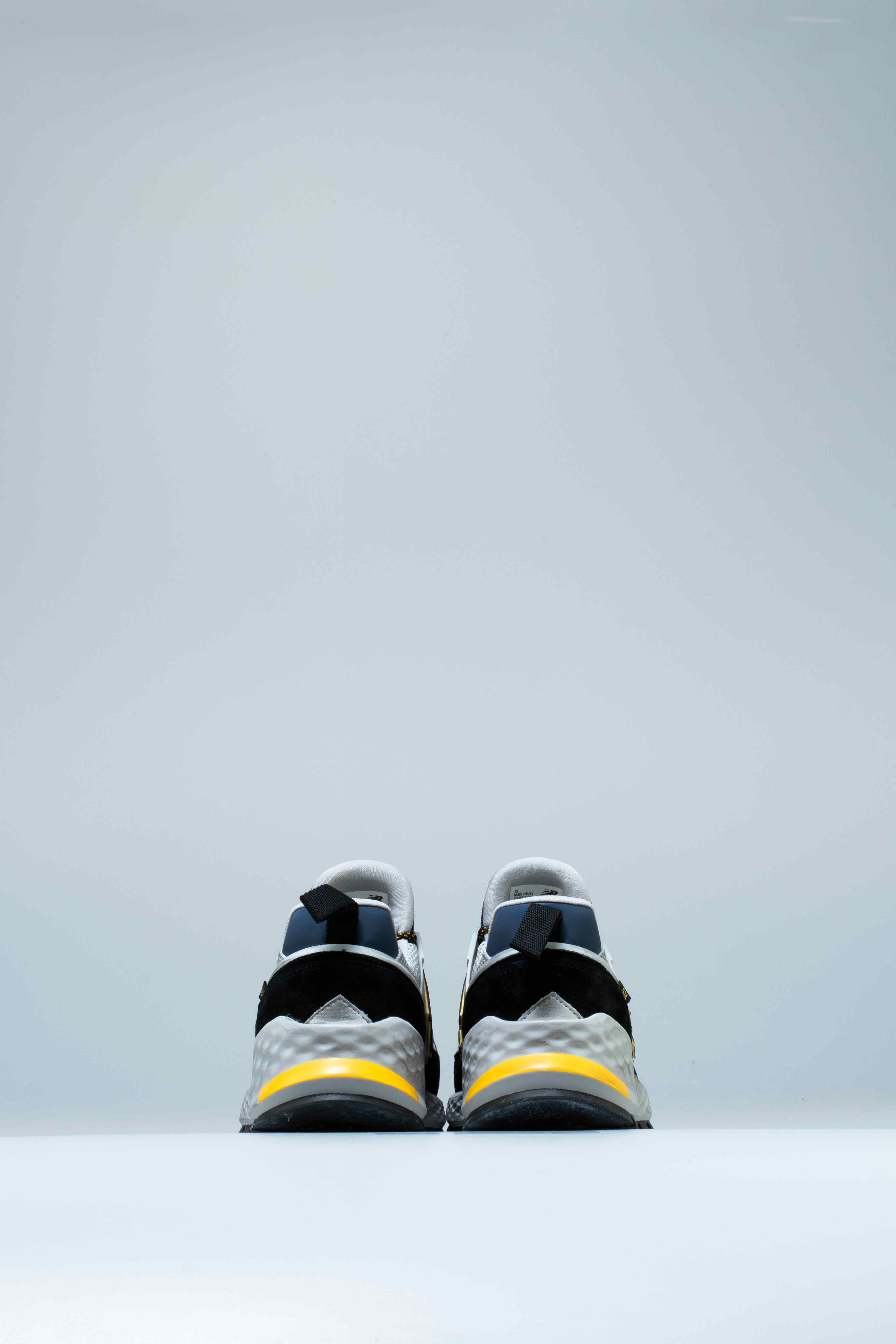 574 Sport Mens Shoe Gray Navy