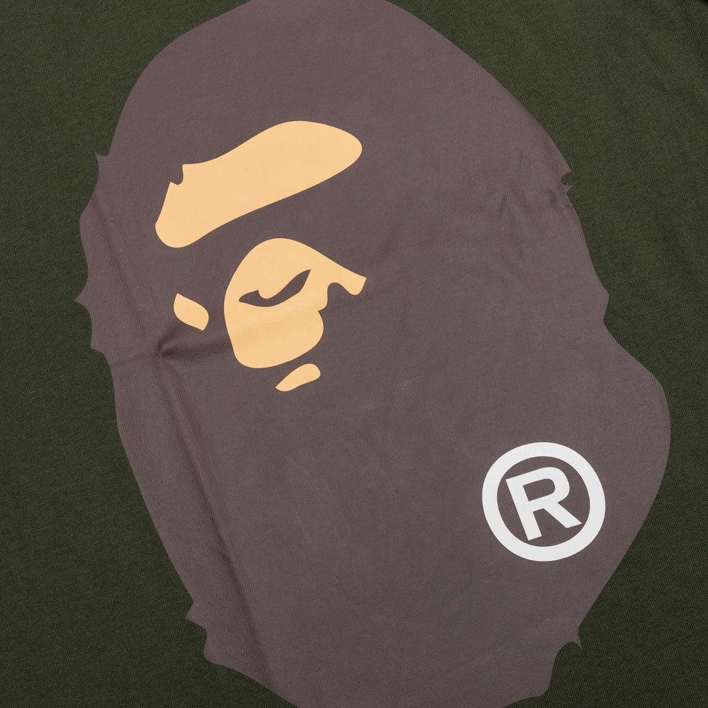 Big Ape Head Tee Olive Drab