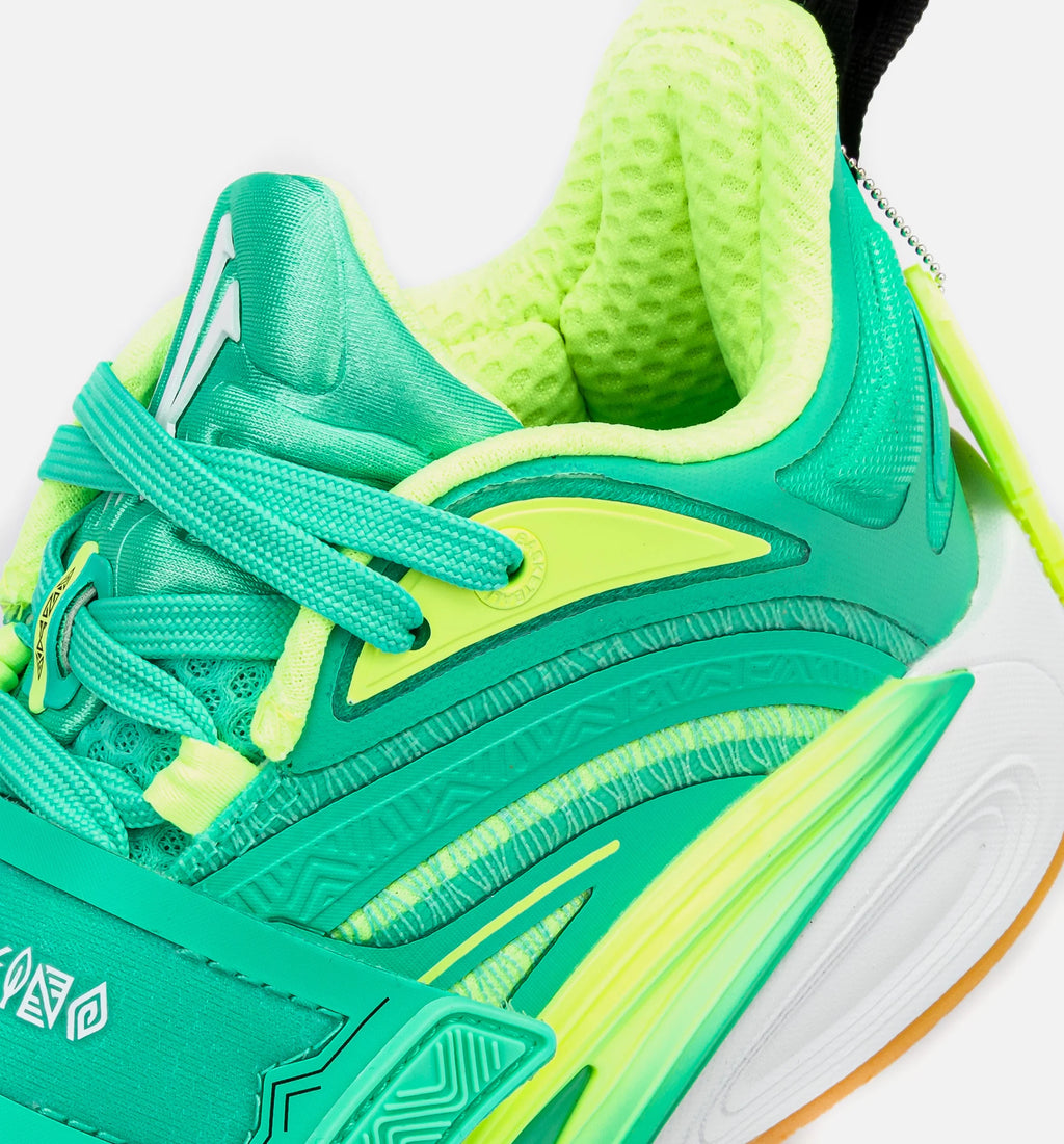 Kai 1 Green Grails Mens Basketball Shoe Green Yellow Free Shipping