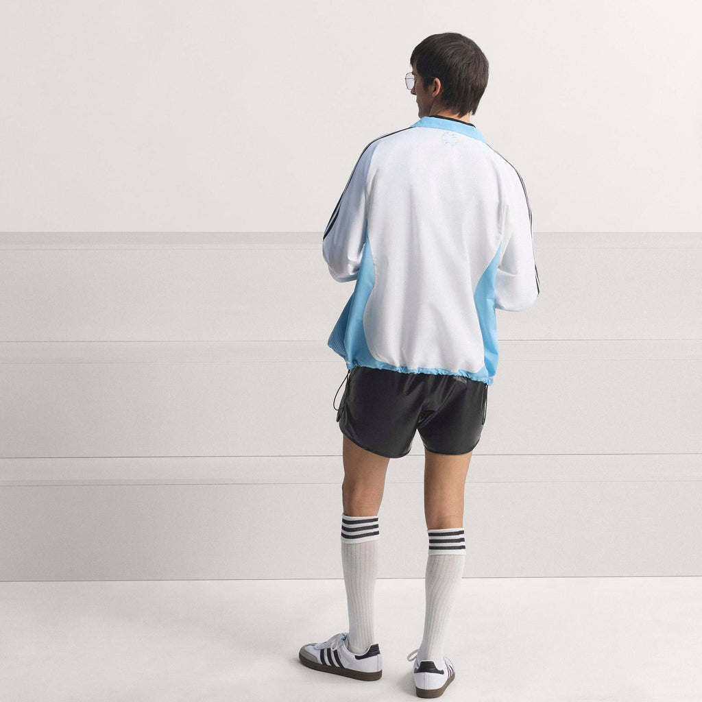 adidas Argentina Home Mens Track Top 2006 White Sky Blue
