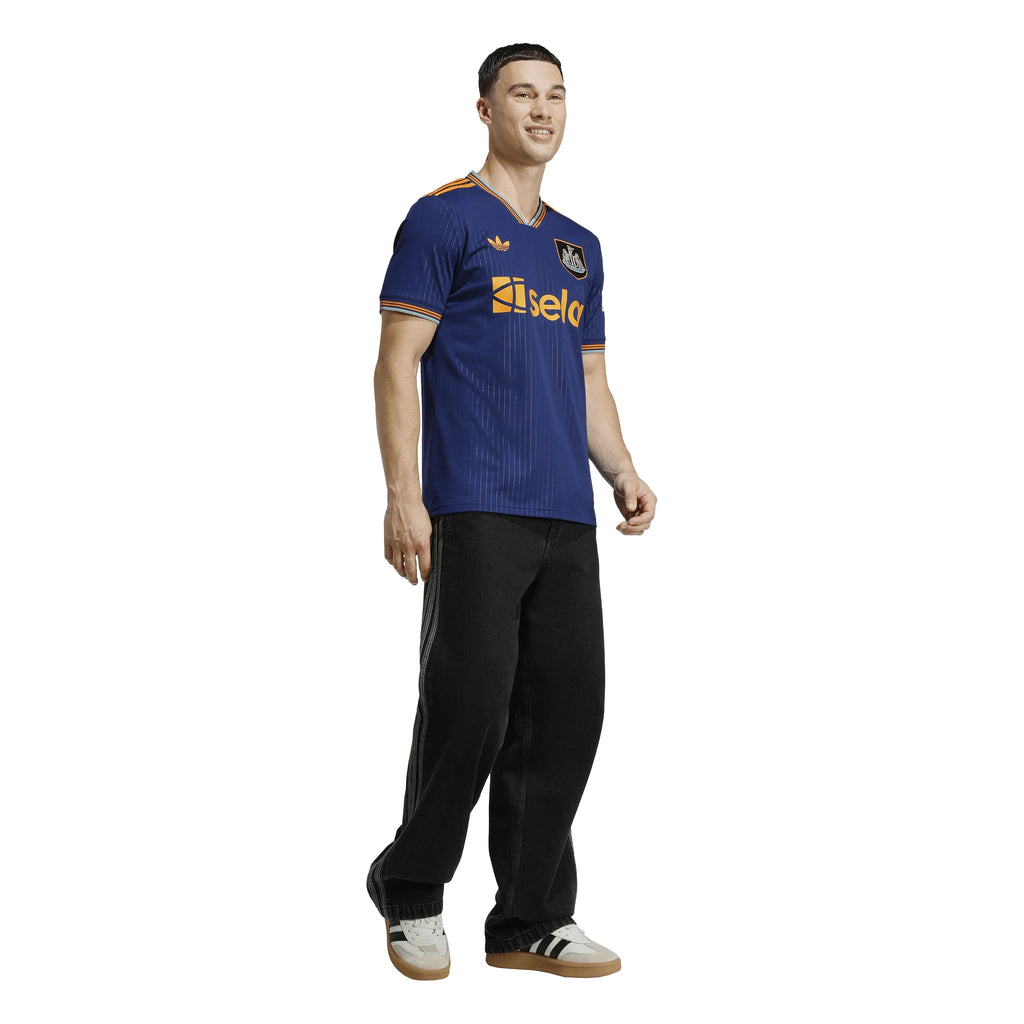 adidas Mens Newcastle United FC Third Jersey 25 26 Blue