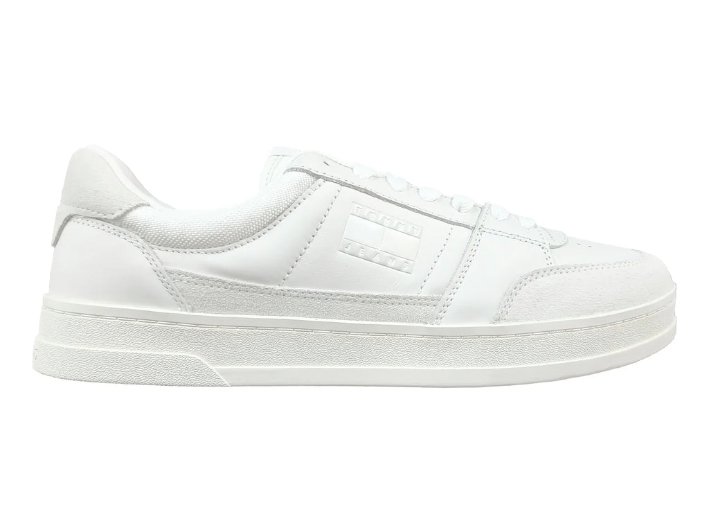 Tenis Tommy Hilfiger The Greenwich Mix Media Blanco para Hombre
