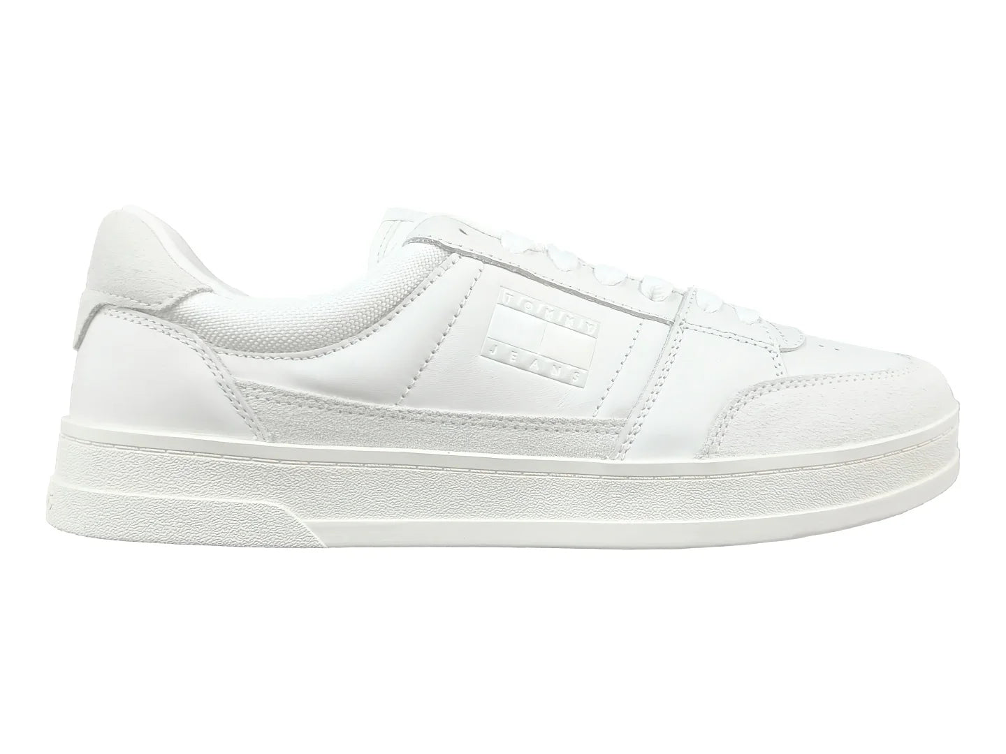 Tenis Tommy Hilfiger The Greenwich Mix Media Blanco para Hombre