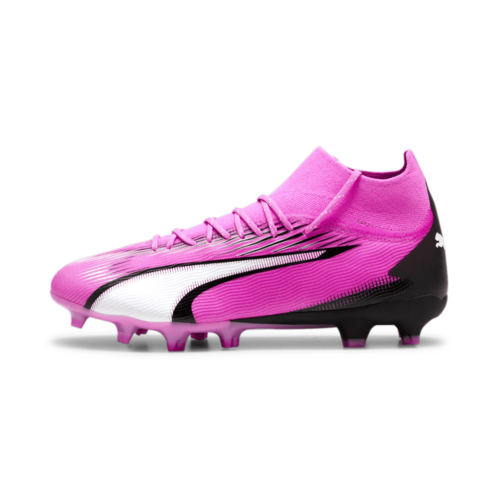 PUMA Ultra Pro FG AG Soccer Cleats Pink White