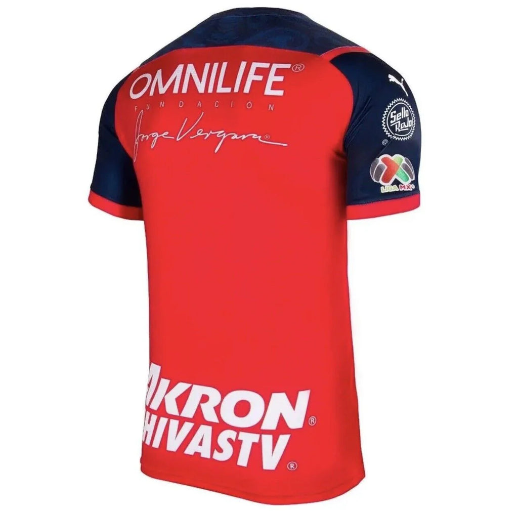 PUMA Chivas Third Jersey 22 Red Navy