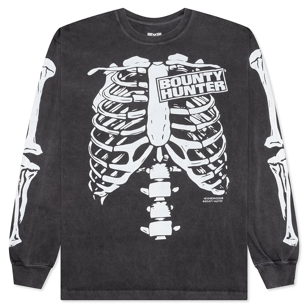 Neighborhood x Bounty Hunter L S Tee 1 Black