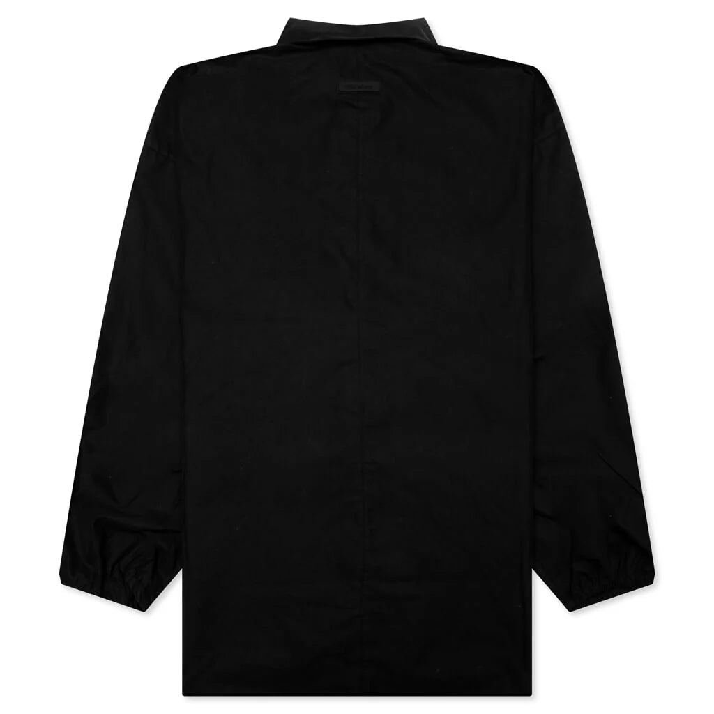 Button Down Shirt Jet Black