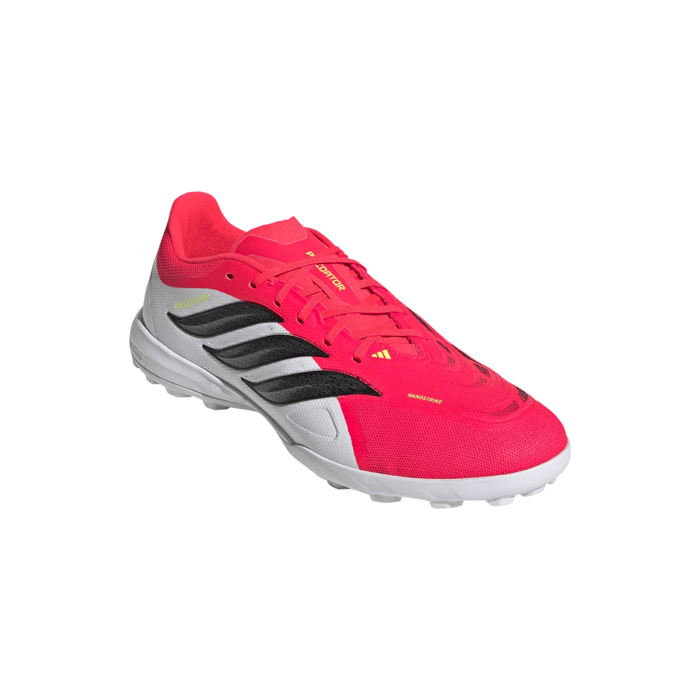 adidas Predator League Fold Over Tongue IN Indoor Mens Soccer Shoes Red Black White