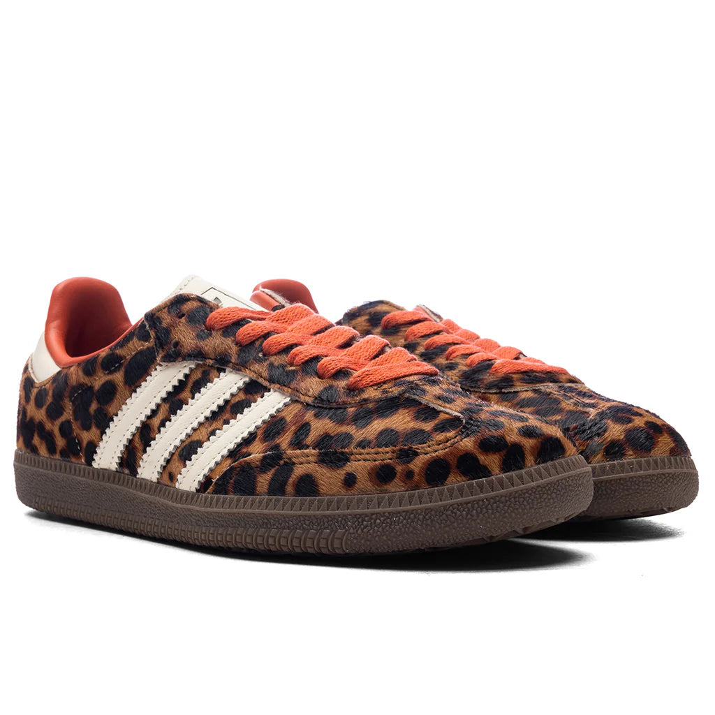 Womens Samba OG Core Black Preloved Red Cream White