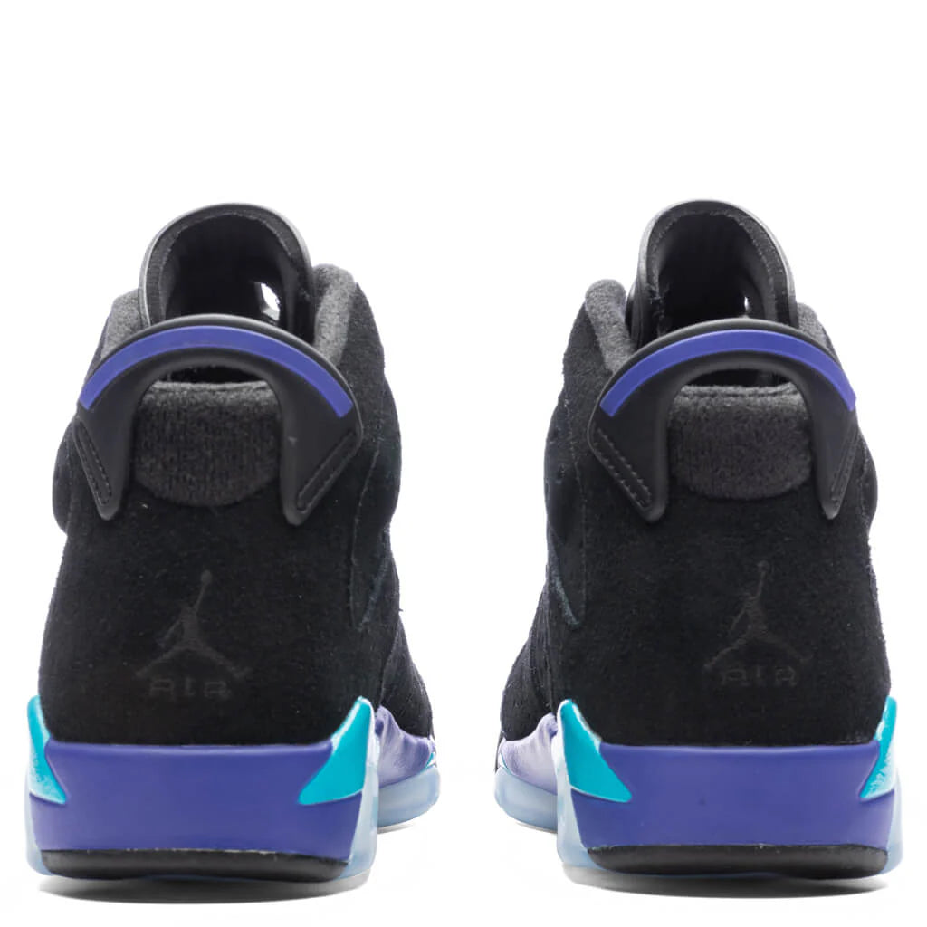 Air Jordan 6 Retro GS Aqua Black Bright Concord Aquatone