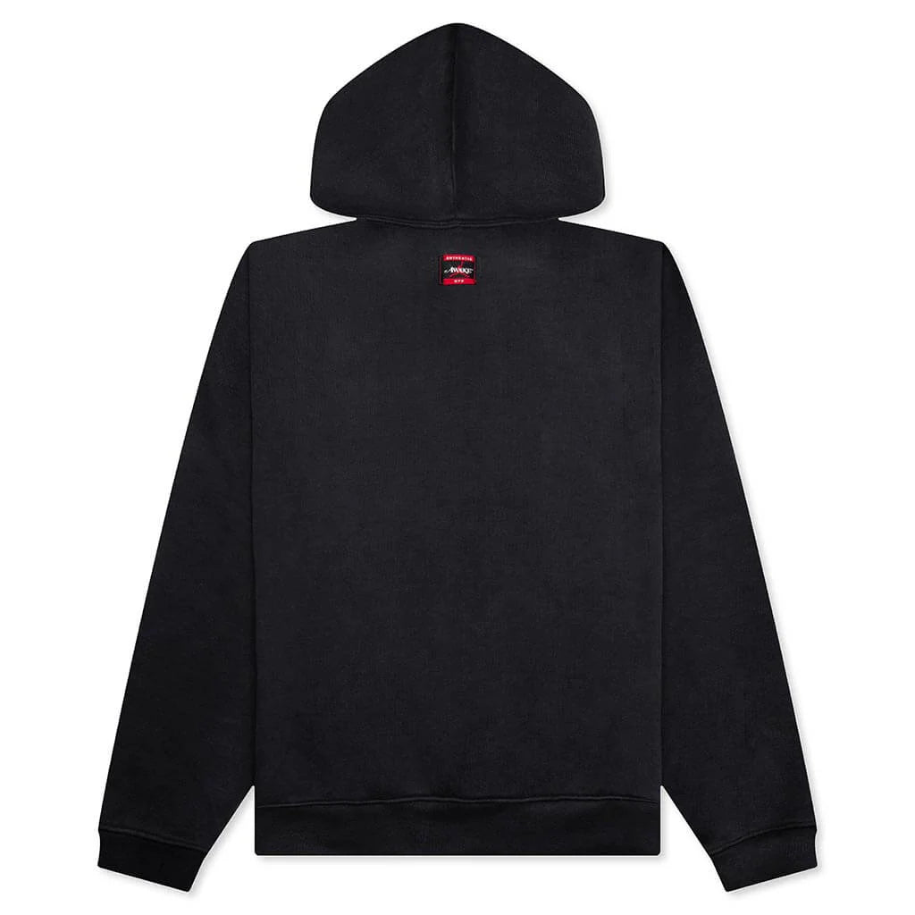 Awake NY x Jordan Fleece Hoodie Black Sail University Red