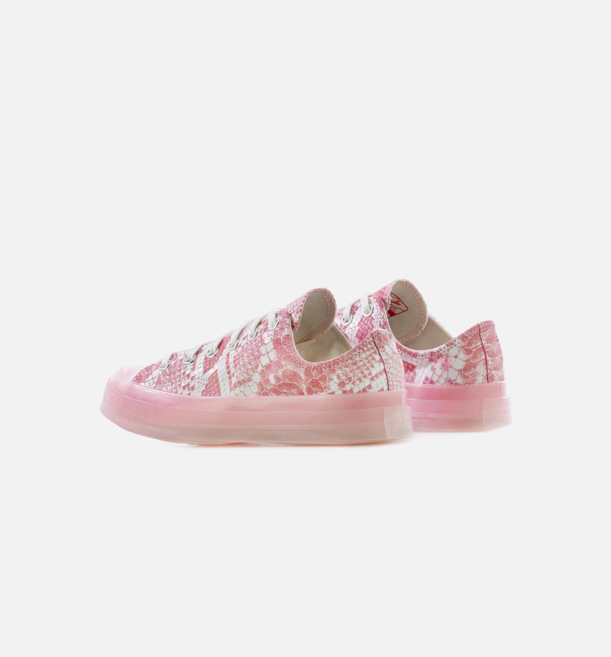 Golf Wang Chuck 70 Snake Mens Lifestyle Shoe Pink Dogwood Vintage White