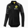 PUMA BVB Stadium Poly Jacket Black Yellow