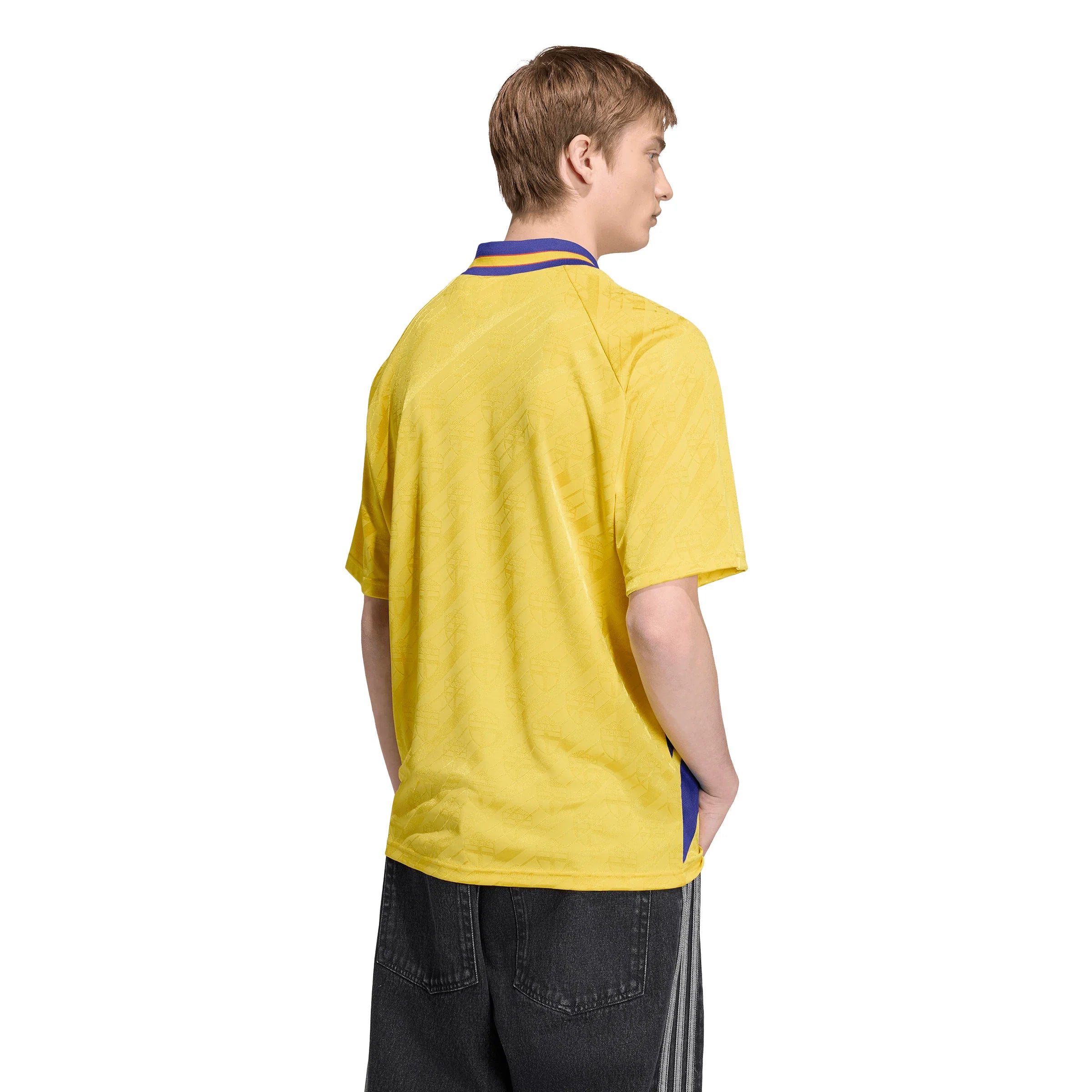 adidas Sweden Home 1994 Mens Soccer Jersey Yellow