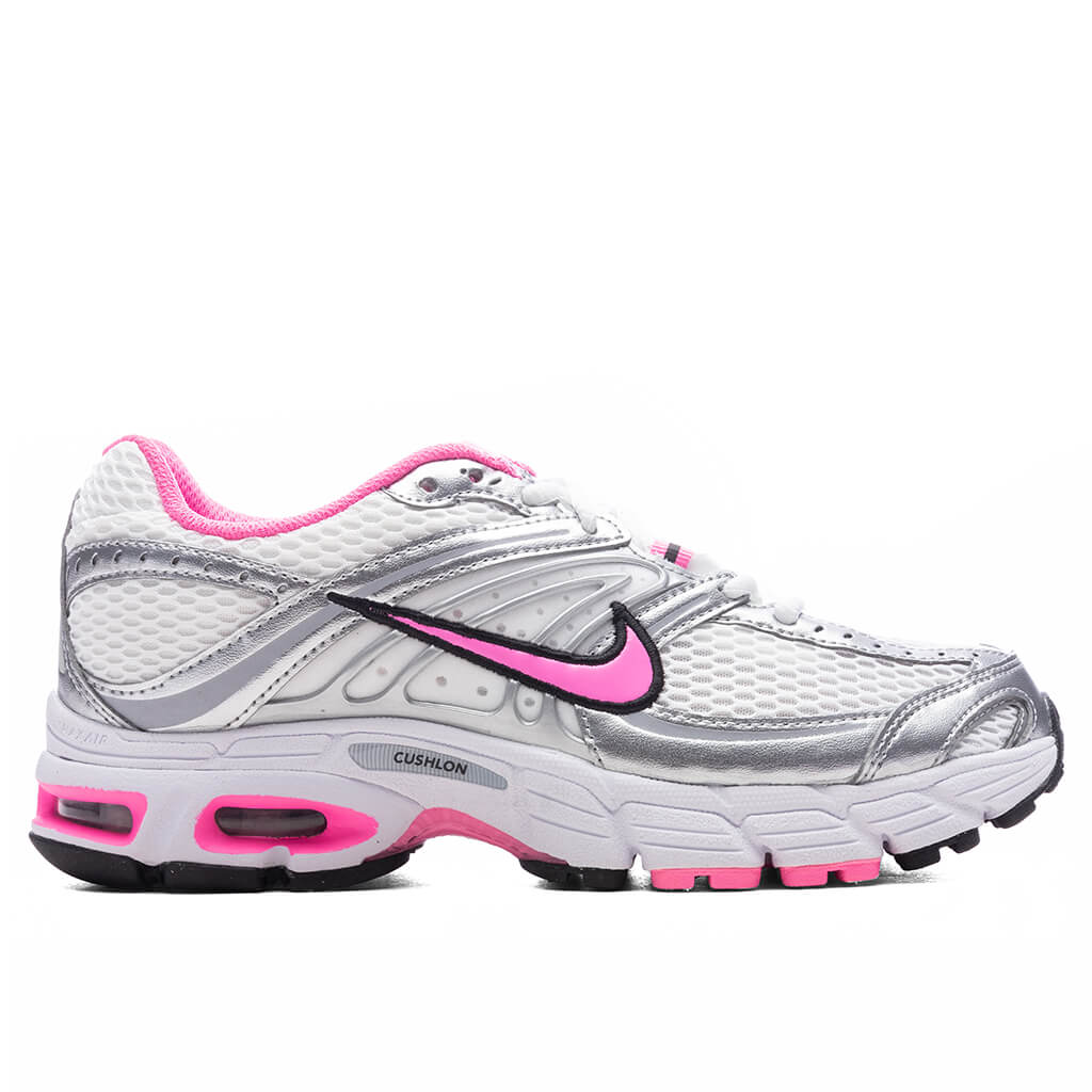Womens Air Max Moto 2K White Pink Spell Metallic Silver Black