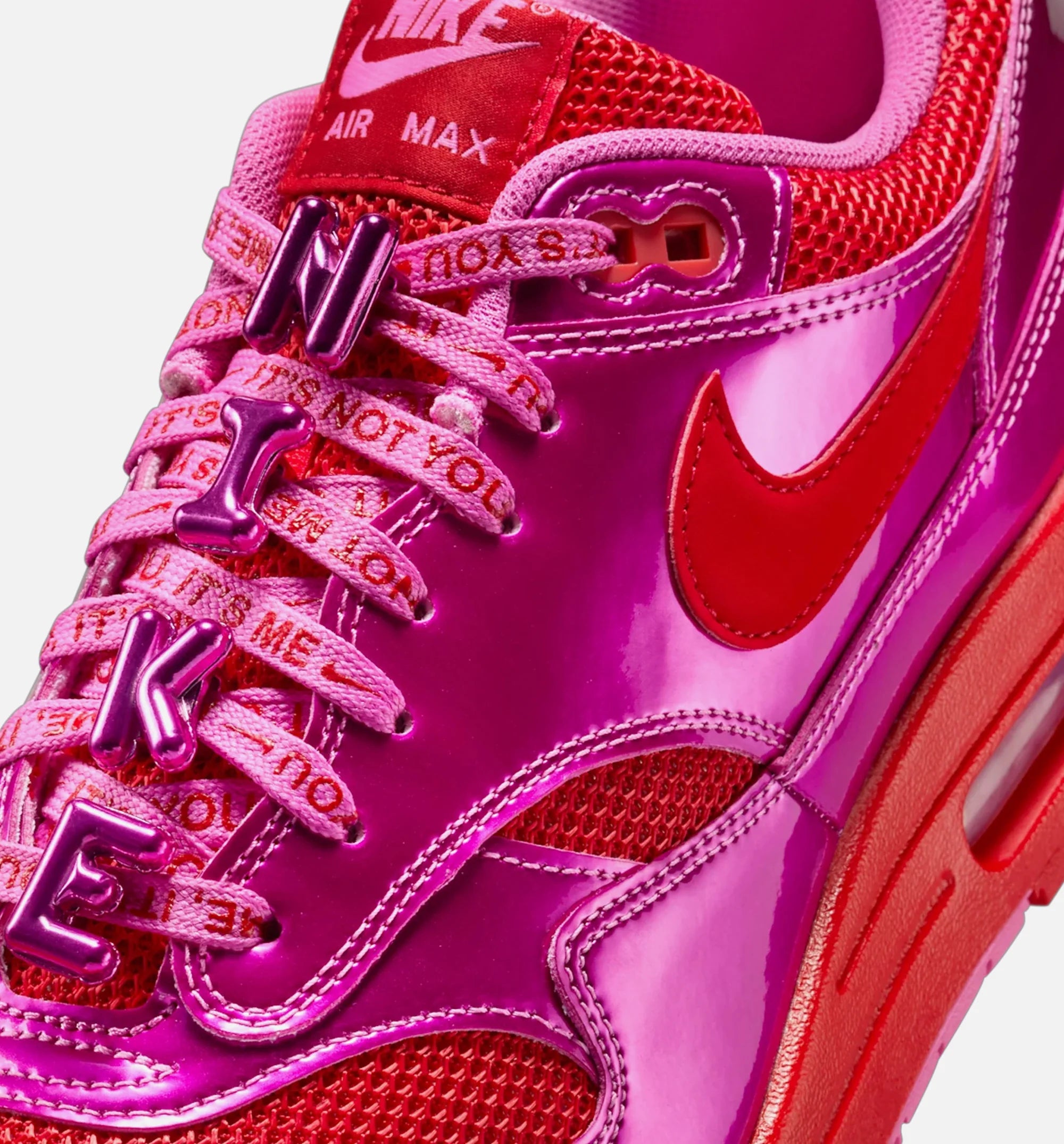 Air Max 1 Premium Mens Lifestyle Shoe Playful Pink University Red