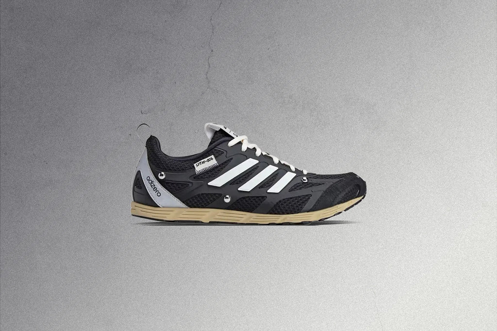 Adidas x Song for the Mute Adizero PR Core Black Cream White Silver Metallic