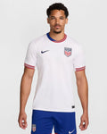 Nike USMNT 2024 Stadium Home Mens Jersey White White