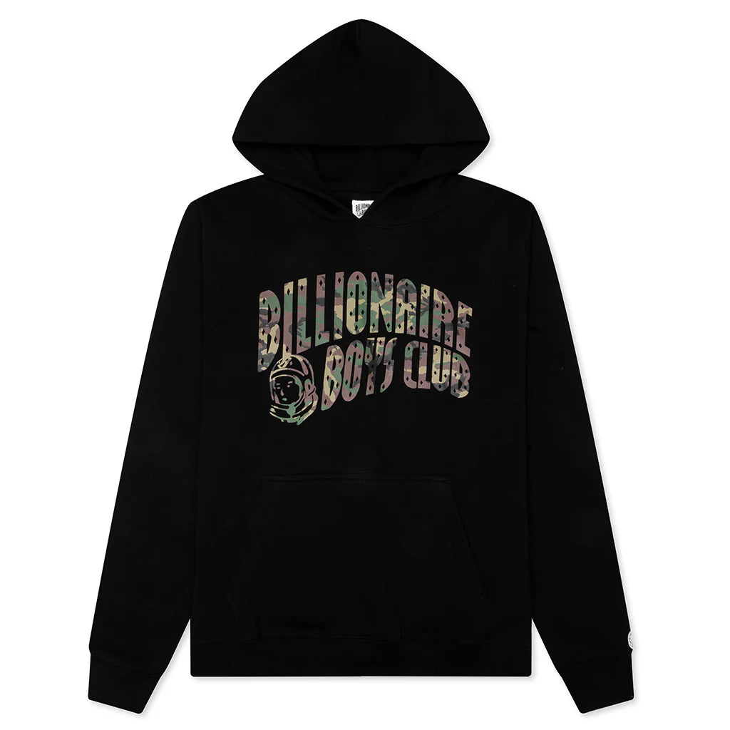 Camo Hoodie Black