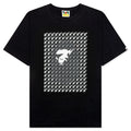 STA Houndstooth Ape Head Tee Black Black