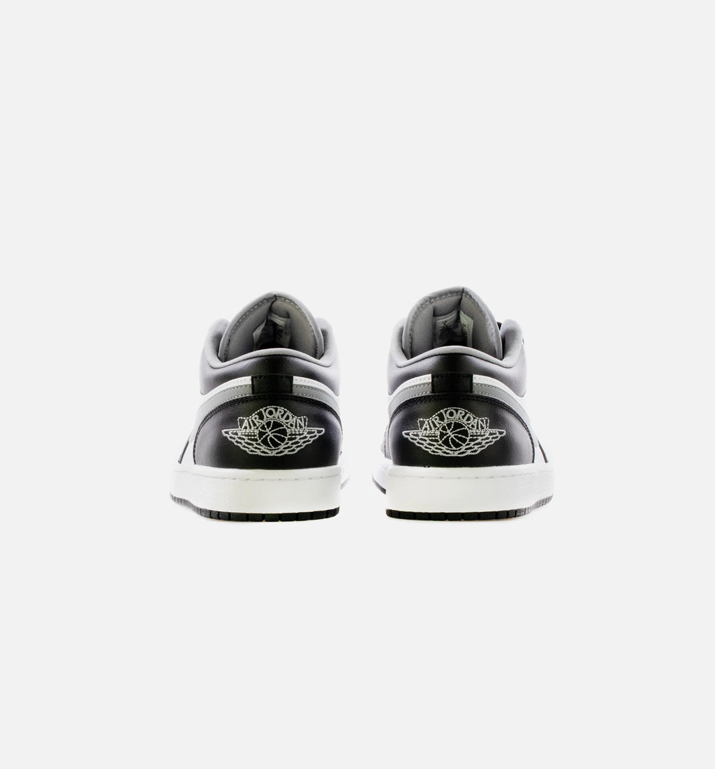 Air Jordan 1 Low Mens Lifestyle Shoe Black White Particle Grey Limit One Per Customer