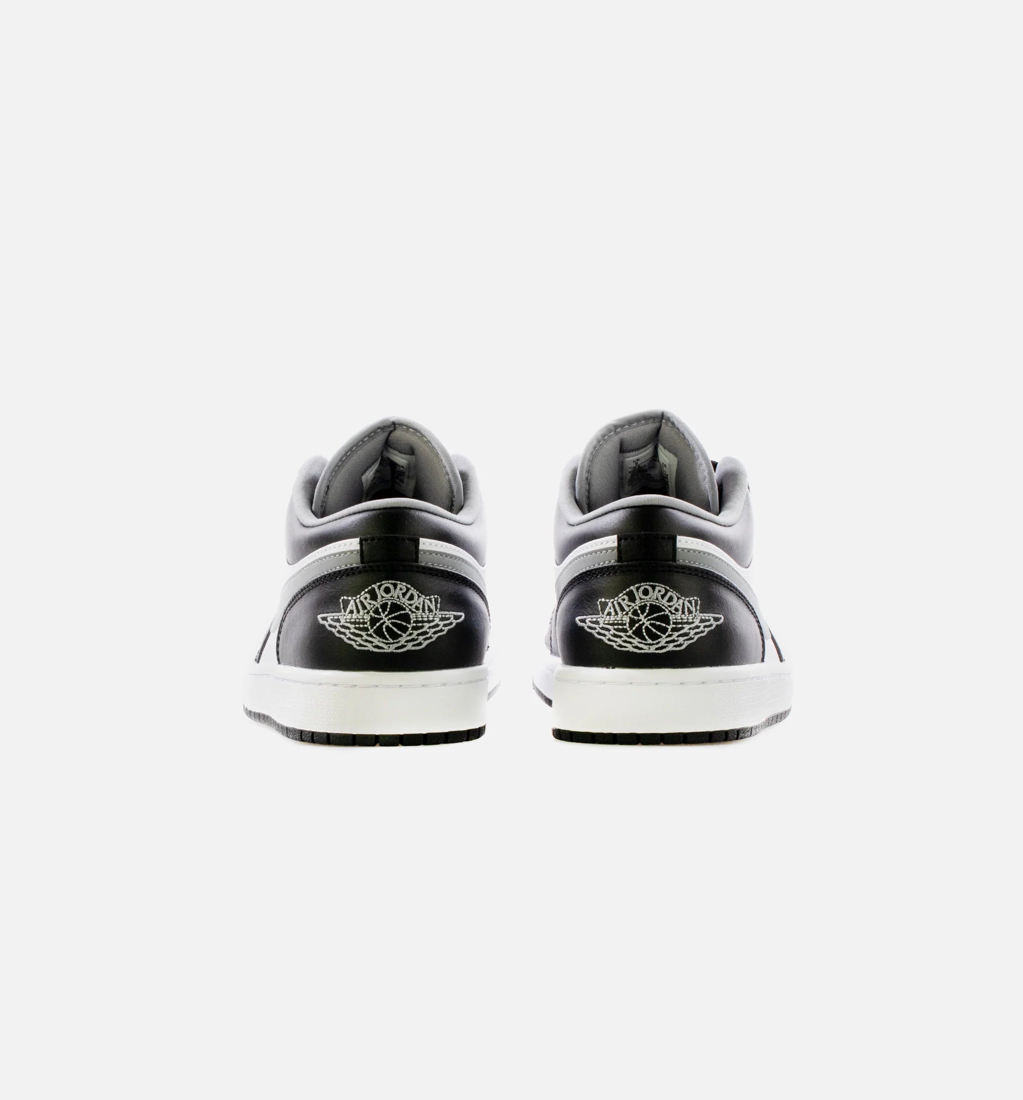 Air Jordan 1 Low Mens Lifestyle Shoe Black White Particle Grey Limit One Per Customer