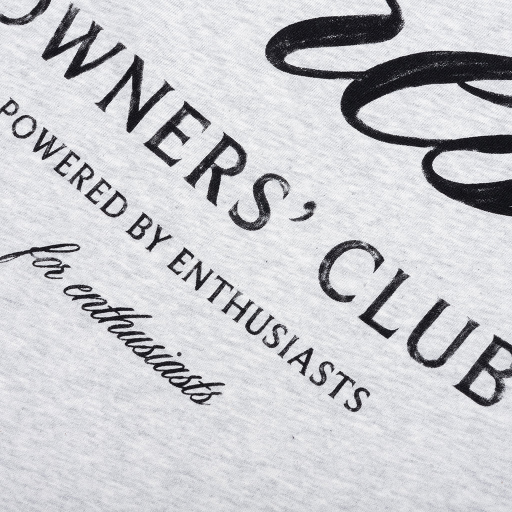 Owners Club Script T Shirt Cream Marl