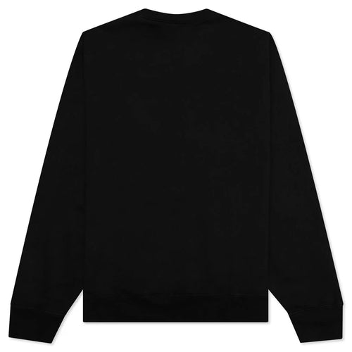 Nike x Stussy Washed Fleece Crew Neck Black Black Sail