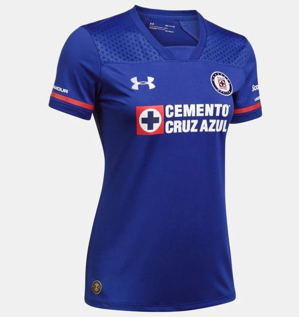Under Armour Womens Cruz Azul Home Jersey 17 Royal