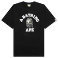 1st Camo College Tee Black Green