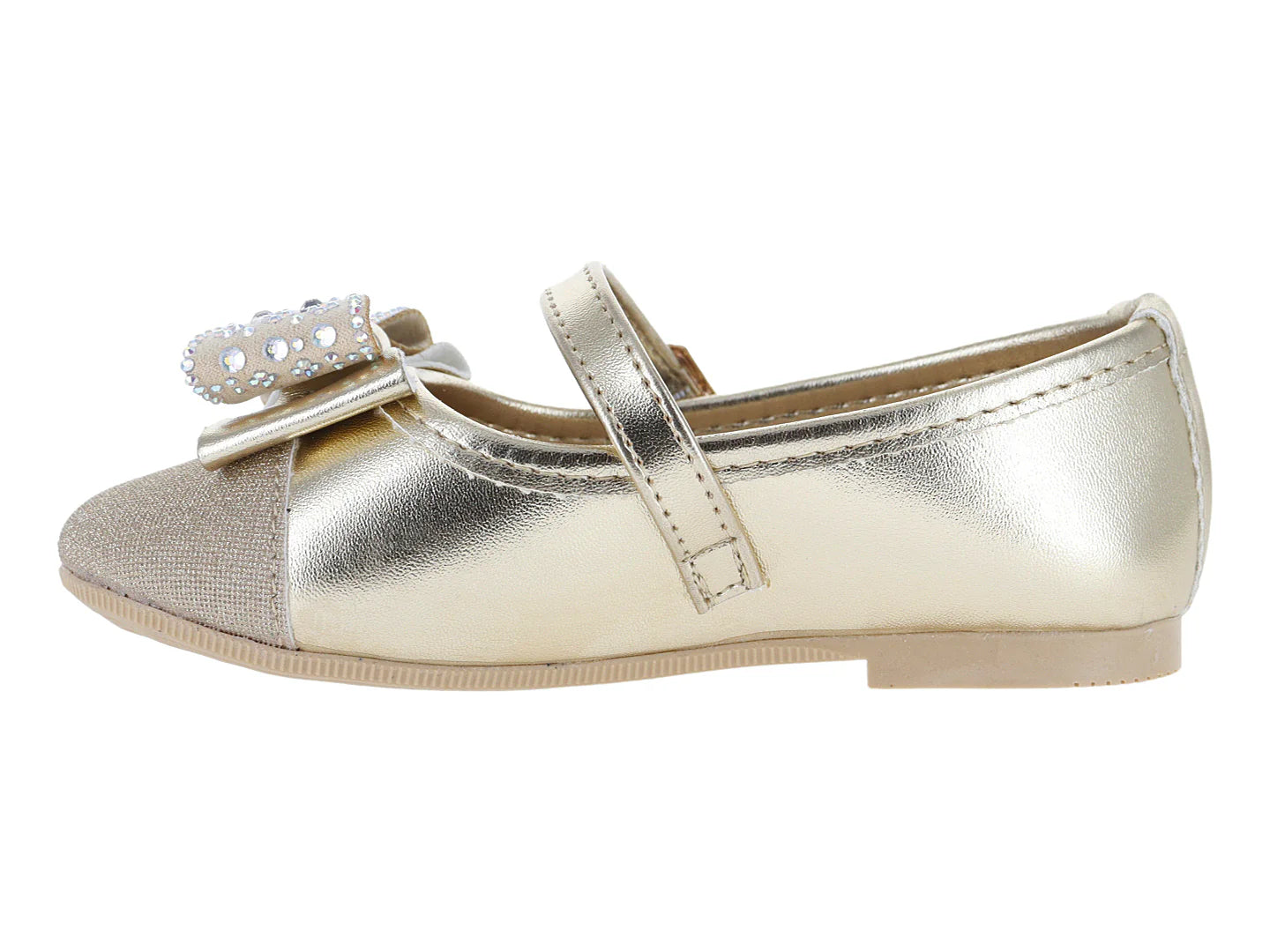 Zapatos Ballerinas 4EVER Oro Inglés para Niña