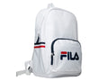 Mochila Fila Classic Blanca con Detalles Azul y Rojo