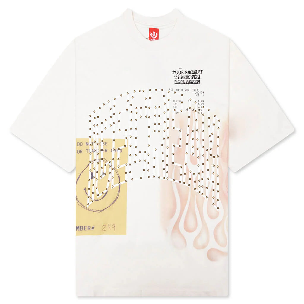 The Hill S S Tee White