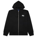 All City Zip Up Hoodie Black