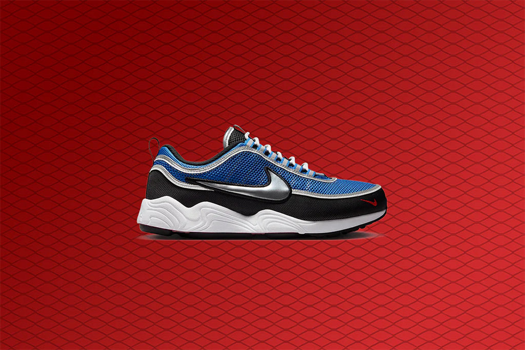 Air Zoom Spiridon SP Signal Blue Metallic Luster Black