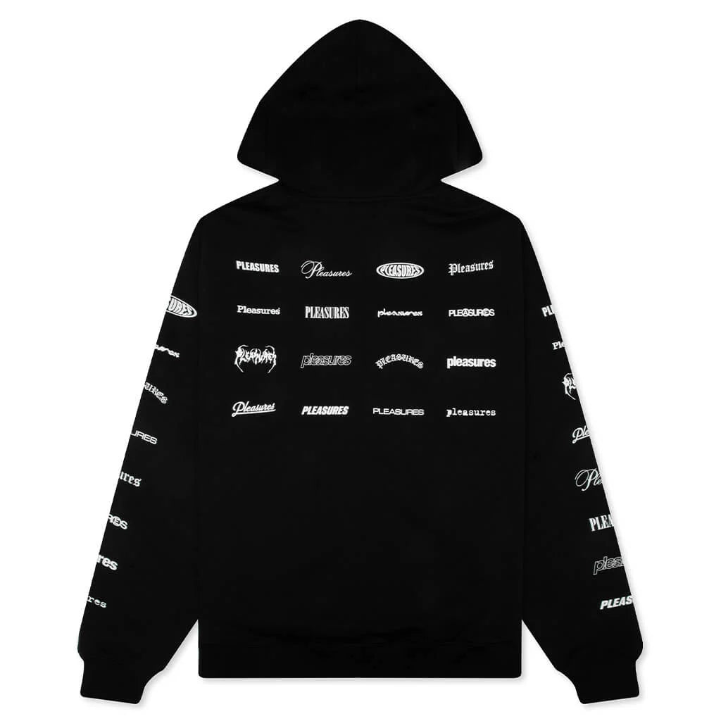 Woodmark Zip Hoodie Black