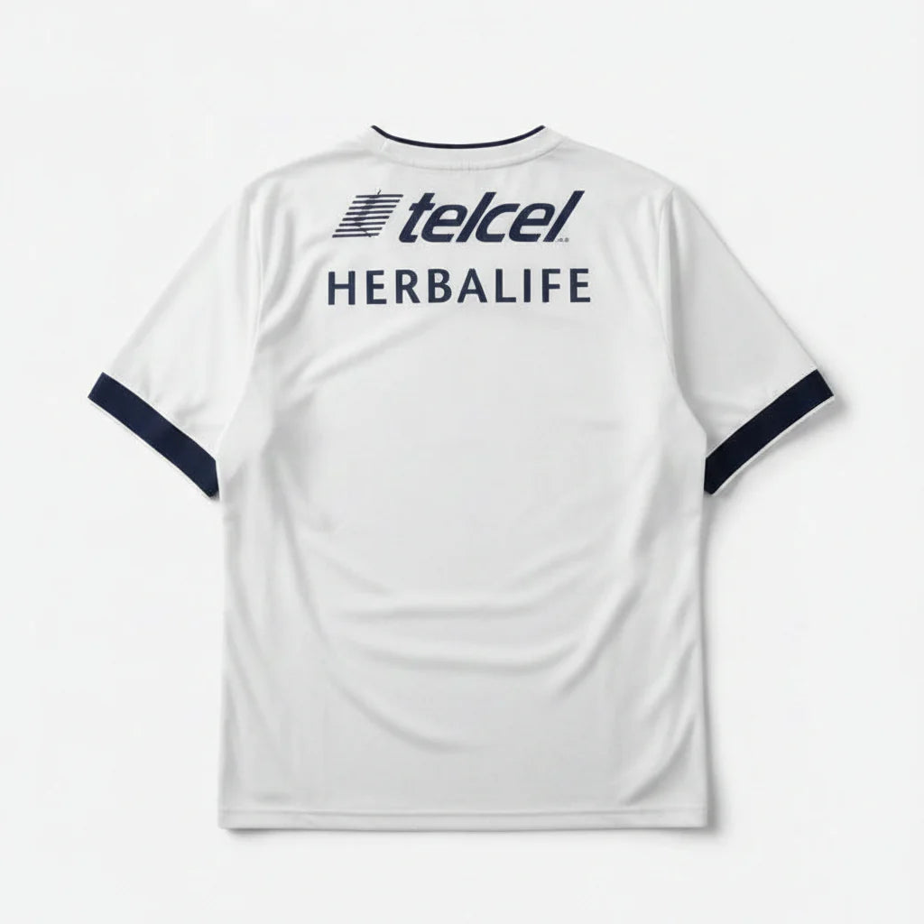 Nike Pumas Home Jersey 14 15 White Navy